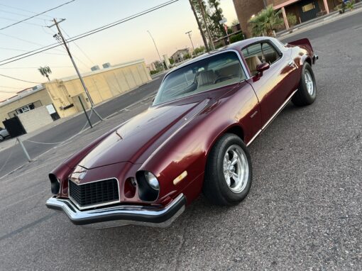 1976 Camaro LT, roller cam, aluminun head motor