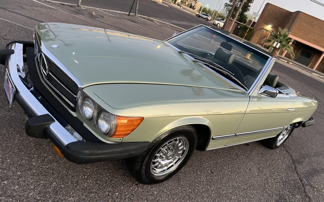 1975 Mercedes 450SL Stunning Green 75k mi