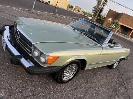 1975 Mercedes 450SL Stunning Green 75k mi