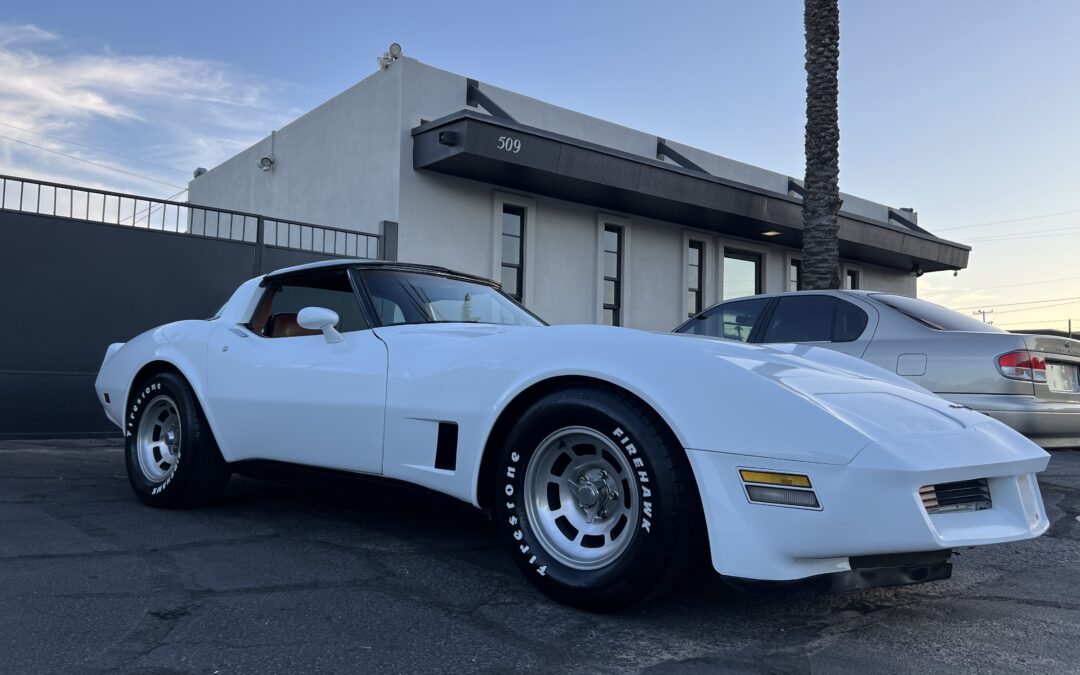 1981 Corvette White